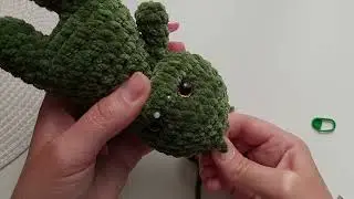 Утяжка и оформление головы Дракоши