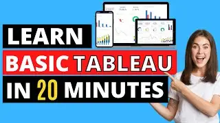 Tableau for Beginners | Learn Tableau Dashboard in 20 Minutes | Tableau basic Course