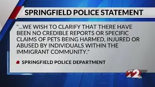 Springfield Police on claims of Haitian crimes: no credible reports