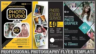 Professional Photography Flyer Template Free Download || Nitesh GFX ||