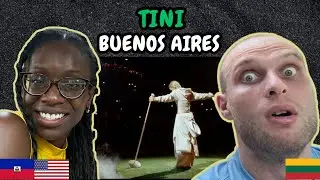 REACTION TO Tini - buenos aires (en vivo) | FIRST TIME WATCHING