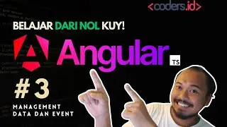 Belajar Angular Pemula - 3. Input-Output data angular | Tutorial Angular Pemula Bahasa Indonesia