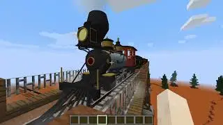 MINECRAFT 1.12.2 - TRAINCRAFT - WILD WEST TRAINCRAFT RIDE!