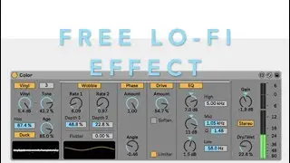 New Free Lo-Fi Effect