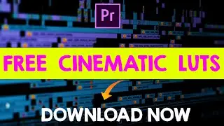 FREE Cinematic LUTS | Color Grading | How to apply Luts in Adobe Premiere Pro #45