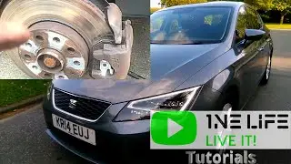 Seat Leon - Front Brake Pads How To Remove and Replace Brake Pads