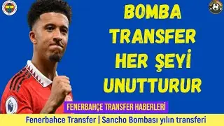 Fenerbahçe Transfer ⚽️ Sancho Fenerbahçe #sancho #jadonsancho #fenerbahçe #manchesterunited