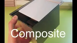Классные ящики из композита в домашних условиях.