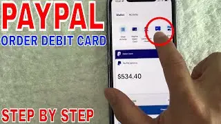 ✅ How To Order PayPal Debit Card 🔴