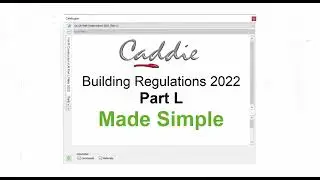 Part L Building Regulation 2022 Wall Styles  in Caddie .dwg software