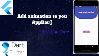 Extend AppBar Height With Animation - Some Text Style Technique - Flutter