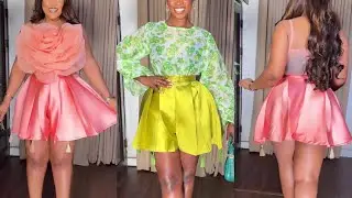 How to make a Stylish Flare Short Pant with Pleats | SKIRT SHORT TUTORIAL