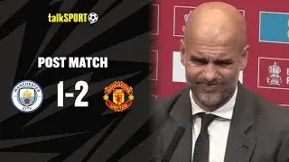 Pep Guardiola CLAIMS His Tactics Were WRONG In Man City's FA Cup Final Defeat To Man United 🎙🏆