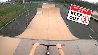 Skatepark is Closed… But Screw It