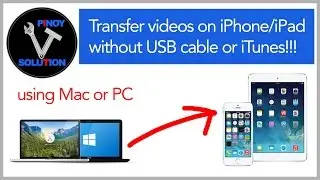 How to transfer movies from MAC or PC to your iPhone / iPad without using USB cable or iTunes