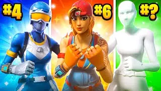 Les 25 SKINS Les PLUS TRYHARD sur Fortnite en 2024 !