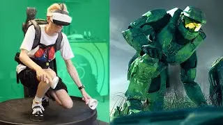 Trying A VR Treadmill Inspired By Ready Player One (Virtuix Omni One)