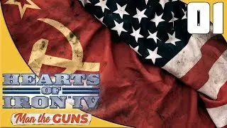 The Aftermath Of WW2 || Ep.1 - Cold War Mod United States HOI4 Lets Play