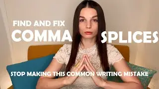 Common English Writing Mistake (& How to Fix It): The Comma Splice! English Writing Tips with Alisha