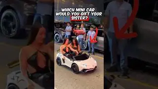 Which Mini Car Would You Gift Your Sister? 💖🎁🚗