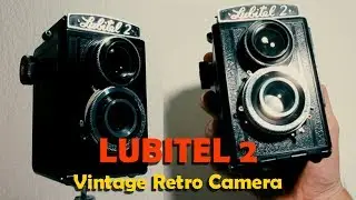 LUBITEL 2 Vintage Retro TLR Camera by LOMO