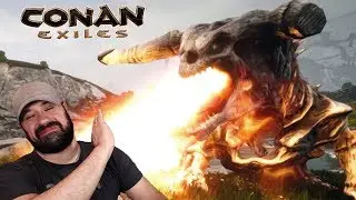 Mad Skeleton Purge With Fire breathing Dragon Boss | Conan Exiles Full Release Gameplay | S3 E11