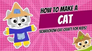 Scarecrow Cat Craft