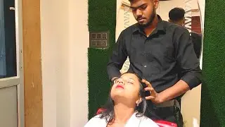 💈Close Your Eyes To Feel ASMR Refreshing And Healing Head Massage💈 II Female Massage💆🏻‍♀️