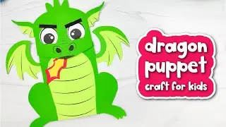 Dragon Puppet Craft For Kids