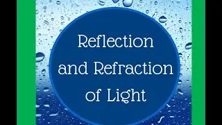 Reflection and Refraction of light - Introduction for kids