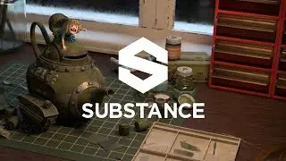Texture Streaming Experimentation: Substance Painter to Renderman for Maya | Adobe Substance 3D