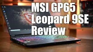MSI GP65 Leopard 9SE Review - Awesome gaming laptop! Not too pricey too at RM 6999!