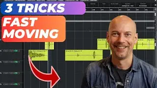 Fast clips moving in Cubase - Speed up your workflow