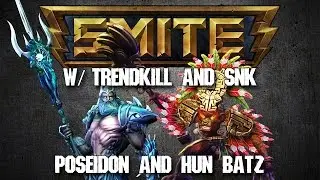 Smite Assault w/ SNK8four! [Poseidon/Hun Batz]