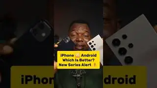 iPhone 🆚 Android (Samsung) Which One Is Better? New Series Alert #S24Ultra #Pixel8Pro #iphone #ios18
