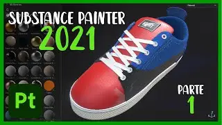 ✅ Tutorial SUBSTANCE 3D PAINTER 2021, aprende lo básico de forma fácil ⭐️ Parte 1