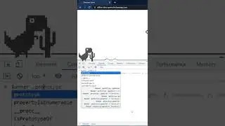 Chrome Dino Game Hack #shorts #viral