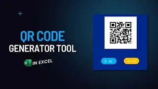 QR Code generator in excel | Advanced Excel