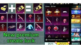 Bgmi New Premium Create Opening 