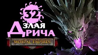 Дрича - злые духи лесных эльфов - прохождение Total War Warhammer 2 Империи Смертных - #32