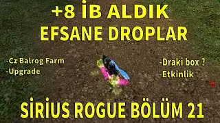 +8 İron Bow Aldık | Efsane Para Kastık | Cz Balrog Farm | Knight Online  Sirius Rogue Bölüm 21