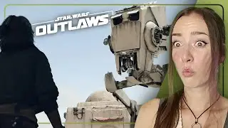 Face To Face With An AT-ST At The Imperial Comm Station · STAR WARS: Outlaws [Part 8]