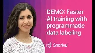 How to Accelerate AI Training With Programmatic Data Labeling: Snorkel Flow Demo