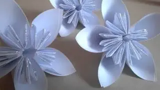 Кусудама белая
