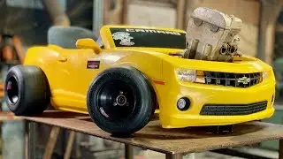 500cc Transforming Power Wheels Build Subaru Powered
