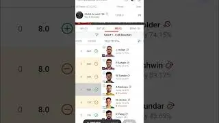 Wait For GL Team SRH vs RR #dream11 #dream #viral