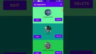 Android Studio Demo | SQLite CRUD operation adding search Filter