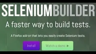Selenium Builder 3 Quick Intro