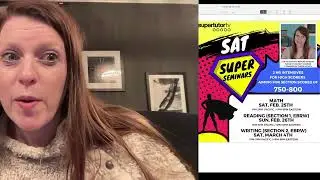 Free SAT Q&A w/ Brooke! 30 min Office Hours! LIVESTREAMING