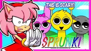AMY PLAYS Sprunki For The First Time!🌹